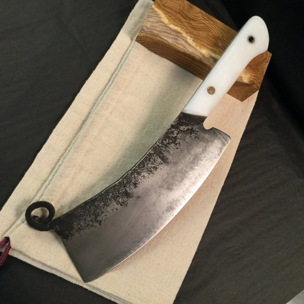 Hatchet for meat cutting. For a real man's food. - IRON LUCKY