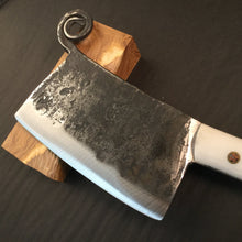 Load image into Gallery viewer, HATCHET, Hand forged, Custom Axe, &quot;MESOZOIC IV&quot;. - IRON LUCKY