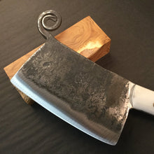 Load image into Gallery viewer, HATCHET, Hand forged, Custom Axe, &quot;MESOZOIC IV&quot;. - IRON LUCKY