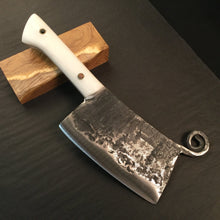 Cargar imagen en el visor de la galería, HATCHET, Hand forged, Custom Axe, &quot;MESOZOIC IV&quot;. - IRON LUCKY