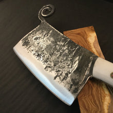 Cargar imagen en el visor de la galería, HATCHET, Hand forged, Custom Axe, &quot;MESOZOIC IV&quot;. - IRON LUCKY