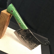 Laden Sie das Bild in den Galerie-Viewer, HATCHET, Hand forged, Custom Axe, &quot;MESOZOIC V&quot;. - IRON LUCKY