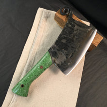 Load image into Gallery viewer, HATCHET, Hand forged, Custom Axe, &quot;MESOZOIC V&quot;. - IRON LUCKY