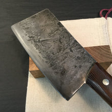 Load image into Gallery viewer, HATCHET, Hand forged, Custom Cleaver, &quot;MESOZOIC IX”. - IRON LUCKY