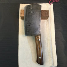 Load image into Gallery viewer, HATCHET, Hand forged, Custom Cleaver, &quot;MESOZOIC X”. - IRON LUCKY
