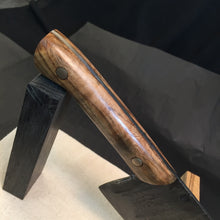 Laden Sie das Bild in den Galerie-Viewer, HATCHET, Hand forged, Custom Cleaver, &quot;MESOZOIC XII”. - IRON LUCKY