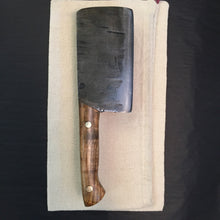Laden Sie das Bild in den Galerie-Viewer, HATCHET, Hand forged, Custom Cleaver, &quot;MESOZOIC XII”. - IRON LUCKY
