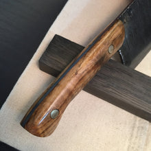 Laden Sie das Bild in den Galerie-Viewer, HATCHET, Hand forged, Custom Cleaver, &quot;MESOZOIC XII”. - IRON LUCKY