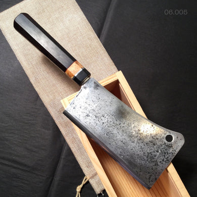 HATCHET, Hand Forged, Kitchen Axe, Custom Meat Cleaver, 
