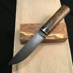 Hunting knife, Hand Forge blade, Single Copy - IRON LUCKY