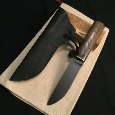 Hunting knife, Hand Forge blade, Single Copy - IRON LUCKY