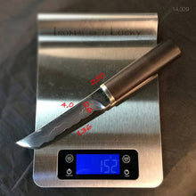 Cargar imagen en el visor de la galería, Hunting Knife Tanto, San Mai, Fixed Blade, Straight Back Knife, Collection, 14.329 - IRON LUCKY