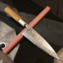 Laden Sie das Bild in den Galerie-Viewer, DEBA Big Size, Japanese Original Kitchen Knives, Nagayasu, Vintage +-1980. Art 12.057.2