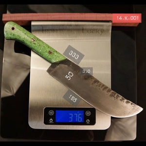 Couteau de cuisine Chef Universel "Barbarian VII" 195 mm. Acier Carbone. 2018