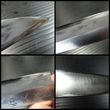 Laden Sie das Bild in den Galerie-Viewer, YANAGIBA, Japanese Original Kitchen Knives, Vintage +-1980, Hand Forge! Art 12.061