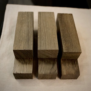 BOG OAK, Fumed Oak, Wood Blanks for Woodworking, DIY precious woods. #10.042