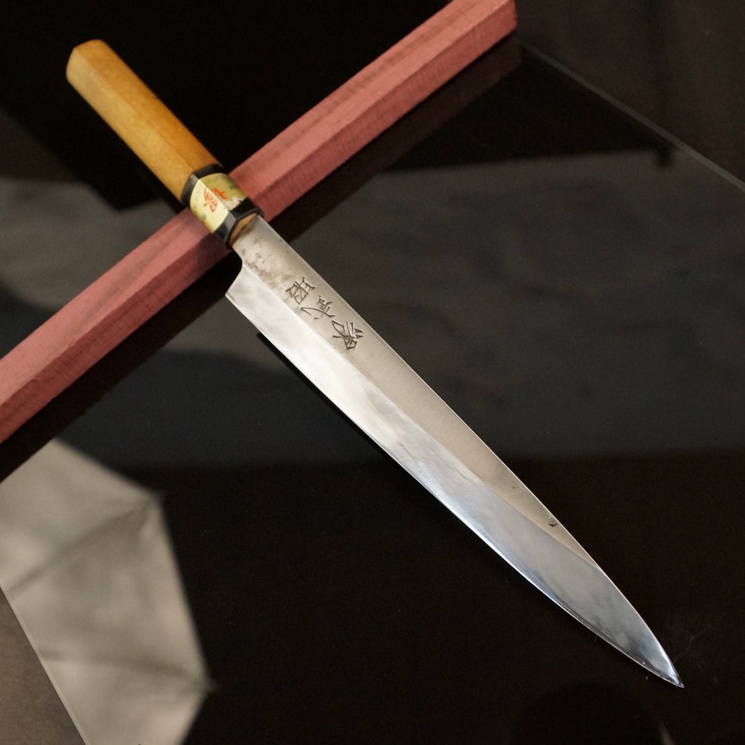 YANAGIBA, Japanese Original Kitchen Knives, Vintage +-1980, Hand Forge! Art 12.058.2