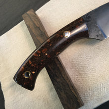 Load image into Gallery viewer, Knife Hunting, Carbon Steel, Fixed Blade, Straight Back Knife Blade. 2019
