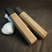 Load image into Gallery viewer, Wa-Handle Blank for kitchen knife, Japanese Style, Exotic Wood, from U.S. stock.