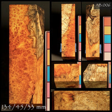 Load image into Gallery viewer, AMBOYNA BURL Wood Very Rare, Blank for woodworking, turning. Art 10.AB.006