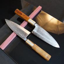 Laden Sie das Bild in den Galerie-Viewer, DEBA Big Size, Japanese Original Kitchen Knives, Vintage. Art 12.055.3