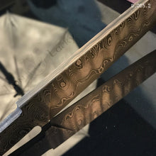 Load image into Gallery viewer, Unique Carbon Steel Blade Blank for knife making, crafting, hobby DIY. Art 9.095.B.10
