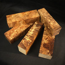Charger l&#39;image dans la galerie, MAPLE BURL, Stabilized Wood, Natural Color, blanks for woodworking, turning, crafting.