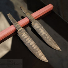 Laden Sie das Bild in den Galerie-Viewer, Unique Carbon Steel Blade Blank for knife making, crafting, hobby DIY. Art 9.095.B.5