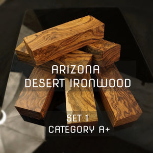DESERT IRONWOOD Blanks for Crafting, Woodworking, Turning. Grade A+