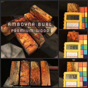 AMBOYNA BURL Wood Very Rare, Blank for woodworking, turning. Art 10.AB.002