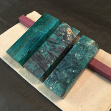 Laden Sie das Bild in den Galerie-Viewer, Stabilized wood Maple Burl, Karelian Birch blank for craft supplies. Art 3.175.3