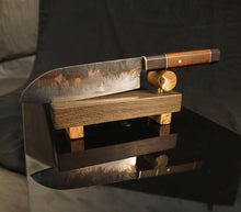 Load image into Gallery viewer, SANTOKU Japanese Style Kitchen Knife, Author&#39;s work, Single copy. Art 6.023