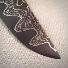Cargar imagen en el visor de la galería, Hoja de acero laminada única en blanco para la fabricación de cuchillos, manualidades y pasatiempos. Art. 9.100.3