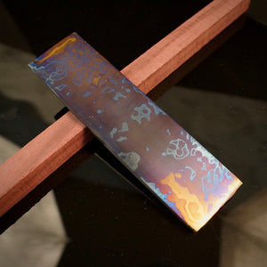 Titanium multi-layer billet, hand forge for crafting. Art 9.103.Ti