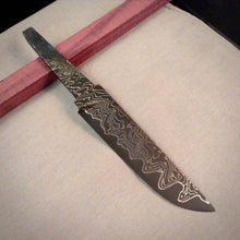 Load image into Gallery viewer, Unique Laminated Steel Blade Blank for knife making, crafting, hobby. Art 9.100.3
