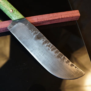Kitchen Knife Chef Universal "Barbarian VII" 195 mm. Carbon steel. 2018