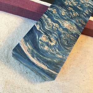 Stabilized wood Maple Burl, Karelian Birch blank for craft supplies. Art 3.179.6