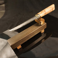 Cargar imagen en el visor de la galería, TANTO Japanese Style, Hunting Knife, Author&#39;s work, Single copy. Art 6.024