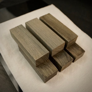 BOG OAK, Fumed Oak, Wood Blanks for Woodworking, DIY precious woods. #10.042