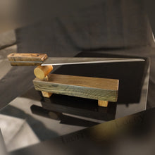 Laden Sie das Bild in den Galerie-Viewer, MASAHIRO, Japanese Boning Kitchen Knife, Original Vintage and Restored Blade.