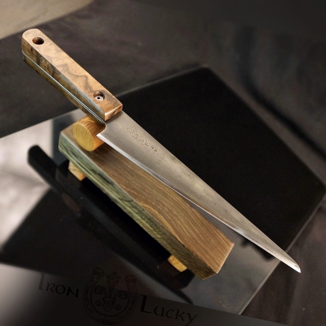 MASAHIRO, Japanese Boning Kitchen Knife, Original Vintage and Restored Blade.