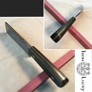 Banno Bunka-Bocho, 127 mm, Japanese Style Kitchen Knife, Hand Forge. Art 14.J344.5