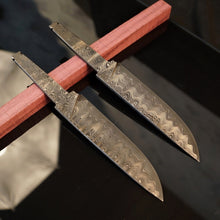 Load image into Gallery viewer, Unique Carbon Steel Blade Blank for knife making, crafting, hobby DIY. Art 9.095.B.6