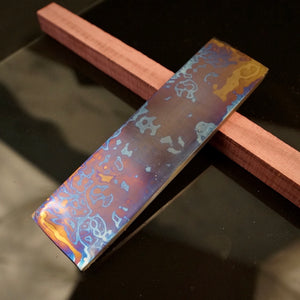 Titanium multi-layer billet, hand forge for crafting. Art 9.103.Ti