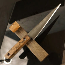Laden Sie das Bild in den Galerie-Viewer, MASAHIRO, Japanese Boning Kitchen Knife, Original Vintage and Restored Blade.
