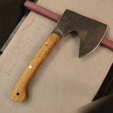 Load image into Gallery viewer, HATCHET, Hand Forged, Kitchen Axe, Custom Meat Cleaver. Art 11.029