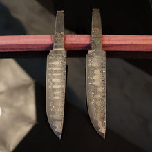 Load image into Gallery viewer, Unique Carbon Steel Blade Blank for knife making, crafting, hobby DIY. Art 9.095.B.4