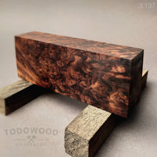 Charger l&#39;image dans la galerie, Stabilized wood Walnut Burl, blank for woodworking, DIY, turning, crafting, 3.137