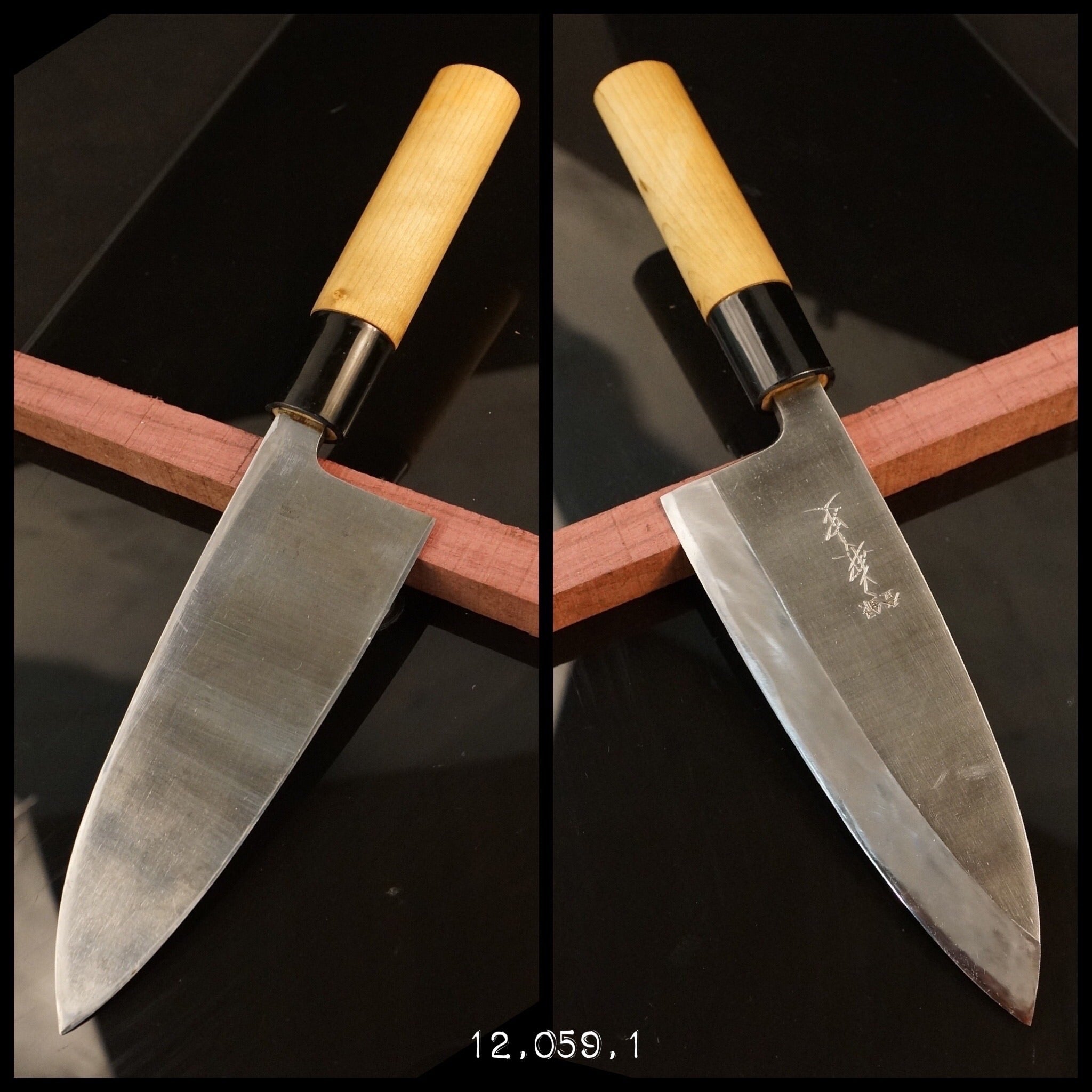 Buy DEBA Big Size, Japanese Original Kitchen Knives, Vintage +-1980