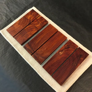 ROSEWOOD Blanks Paired for Crafting, Woodworking, DIY, precious wood. Art 10.202.2